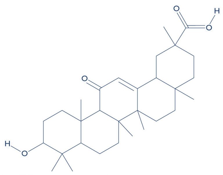 Glycyrrhetinic Acid 768x603